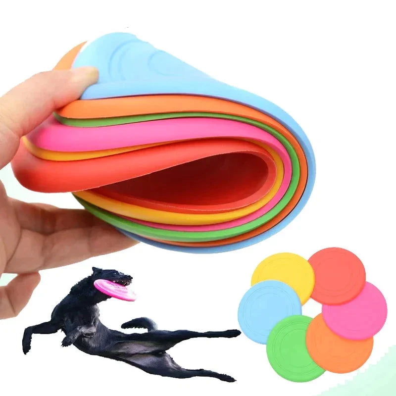 Disco de silicone - brinquedo para pet - Emporium JM