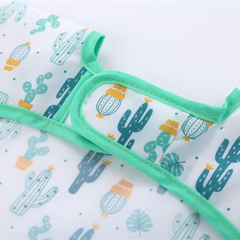 Avental de manga comprida para bebês - Emporium JM