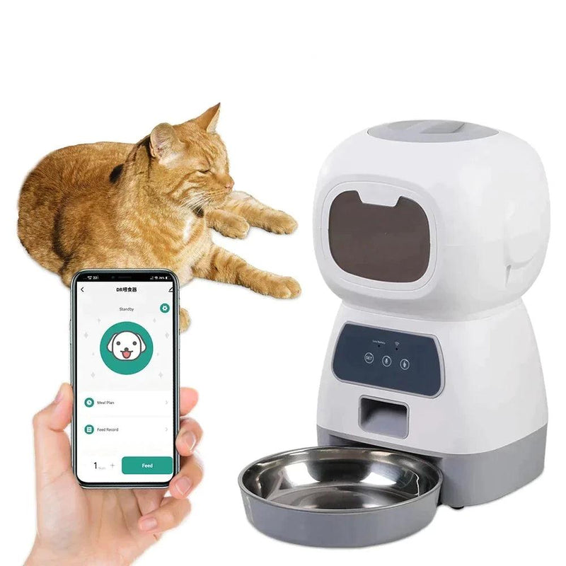 Alimentador Automático para Cães e Gatos - Emporium JM